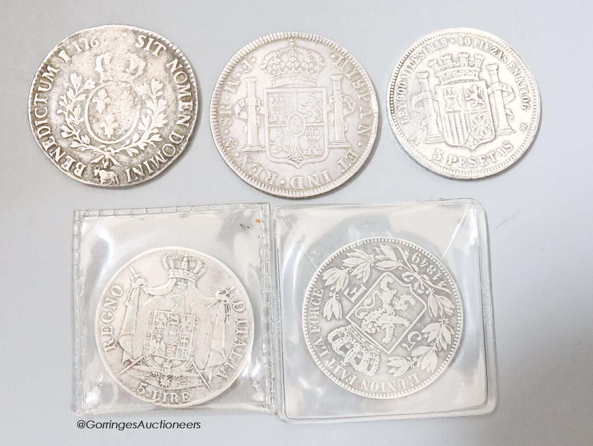 18th/19th century World coins